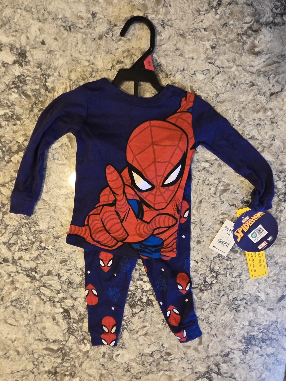 NWT 18M Marvel Spider-Man Pajama Set